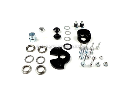 Voorvork compleet, C50, C70, C90, Streetcub, extra breed, Kepspeed