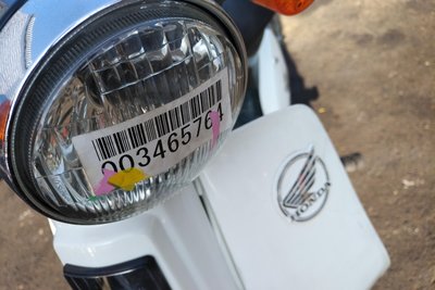 Honda C50 NT Japans, groen, 6717 km