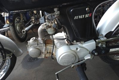 VERWACHT! Honda CD50s, Japans, 2718 km