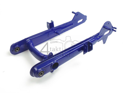 Achterbrug C50, lage oren, blauw, imitatie