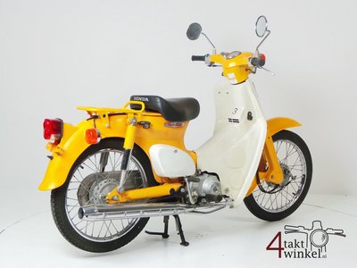 Honda C50 NT Japans, geel, 10118 km, met kenteken