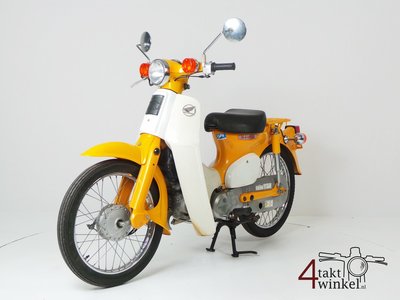 Honda C50 NT Japans, geel, 10118 km, met kenteken