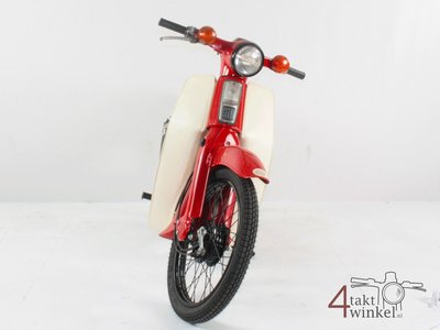 Honda C50 OT Japans, Rood, 3321 km, met kenteken