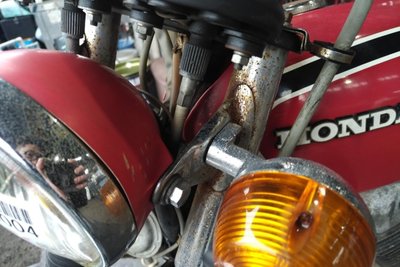 VERWACHT! Honda CB50, Rood, 9425km