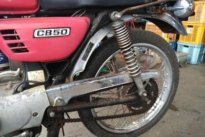 VERWACHT! Honda CB50, Rood, 9425km