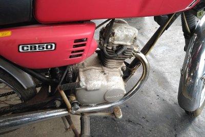 VERWACHT! Honda CB50, Rood, 9425km