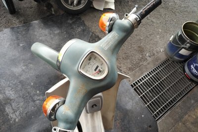 VERKOCHT! Honda C50 OT, 1202km