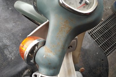 VERKOCHT! Honda C50 OT, 1202km