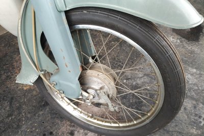 VERKOCHT! Honda C50 OT, 1202km