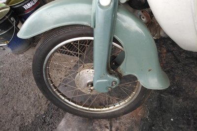 VERKOCHT! Honda C50 OT, 1202km