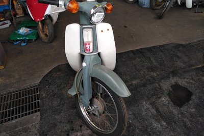 VERKOCHT! Honda C50 OT, 1202km