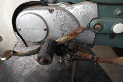 VERKOCHT! Honda C50 OT, 1202km