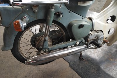 VERKOCHT! Honda C50 OT, 1202km