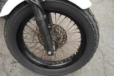 GERESERVEERD! Honda FTR223, Beige, 14949km