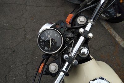 GERESERVEERD! Honda FTR223, Beige, 14949km