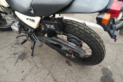 GERESERVEERD! Honda FTR223, Beige, 14949km