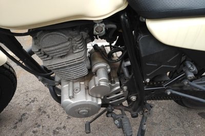 GERESERVEERD! Honda FTR223, Beige, 14949km