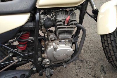 GERESERVEERD! Honda FTR223, Beige, 14949km