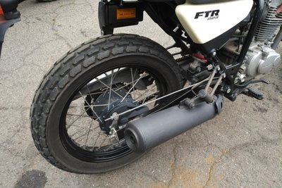 GERESERVEERD! Honda FTR223, Beige, 14949km