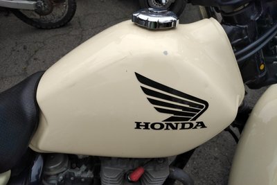 GERESERVEERD! Honda FTR223, Beige, 14949km