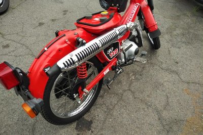 Honda CT110, Hunter Cub, rood, 26439km