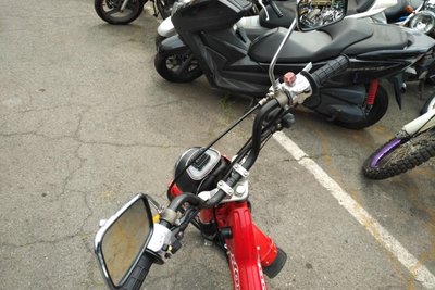 Honda CT110, Hunter Cub, rood, 26439km