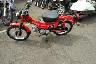 Honda CT110, Hunter Cub, rood, 26439km
