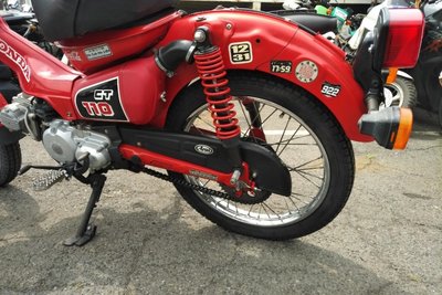 Honda CT110, Hunter Cub, rood, 26439km