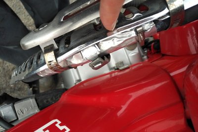 Honda CT110, Hunter Cub, rood, 26439km