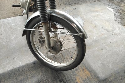 GERESERVEERD! Honda CB50, Goud, 10808km