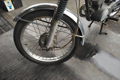 GERESERVEERD! Honda CB50, Goud, 10808km