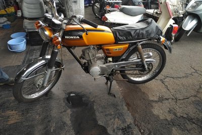 GERESERVEERD! Honda CB50, Goud, 10808km