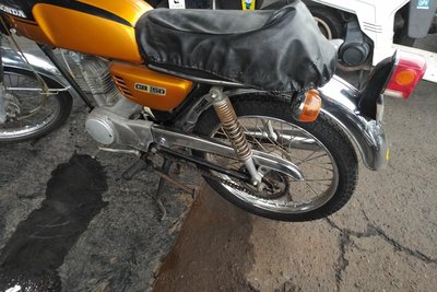 GERESERVEERD! Honda CB50, Goud, 10808km