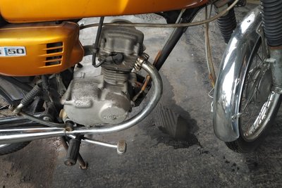 GERESERVEERD! Honda CB50, Goud, 10808km
