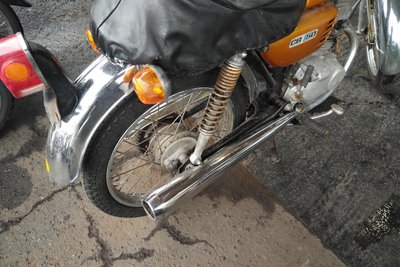 GERESERVEERD! Honda CB50, Goud, 10808km