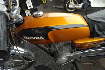 GERESERVEERD! Honda CB50, Goud, 10808km