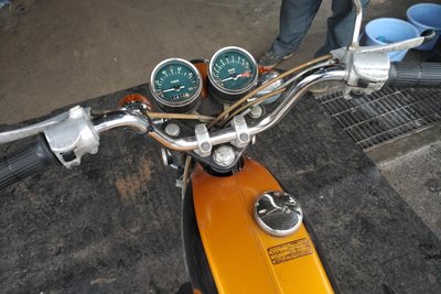 GERESERVEERD! Honda CB50, Goud, 10808km