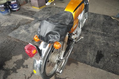 GERESERVEERD! Honda CB50, Goud, 10808km