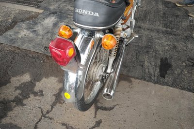GERESERVEERD! Honda CB50, Goud, 10808km