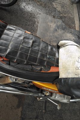 GERESERVEERD! Honda CB50, Goud, 10808km