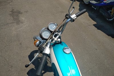 VERWACHT! Honda CB50, Blauw, 12673km