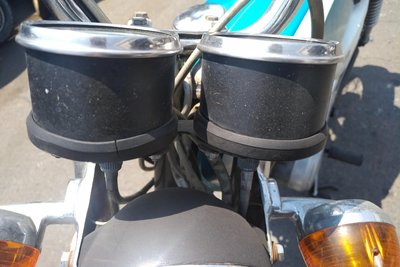 VERWACHT! Honda CB50, Blauw, 12673km