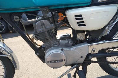 VERWACHT! Honda CB50, Blauw, 12673km