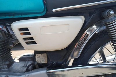 VERWACHT! Honda CB50, Blauw, 12673km