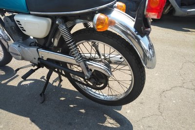 VERWACHT! Honda CB50, Blauw, 12673km