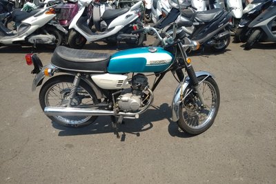 VERWACHT! Honda CB50, Blauw, 12673km