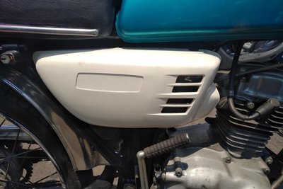 VERWACHT! Honda CB50, Blauw, 12673km