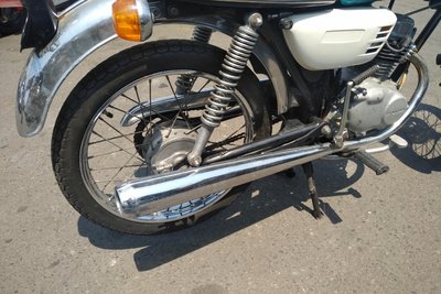 VERWACHT! Honda CB50, Blauw, 12673km