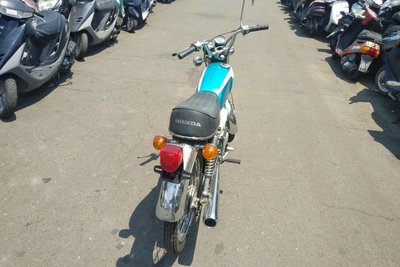 VERWACHT! Honda CB50, Blauw, 12673km