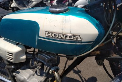 VERWACHT! Honda CB50, Blauw, 12673km